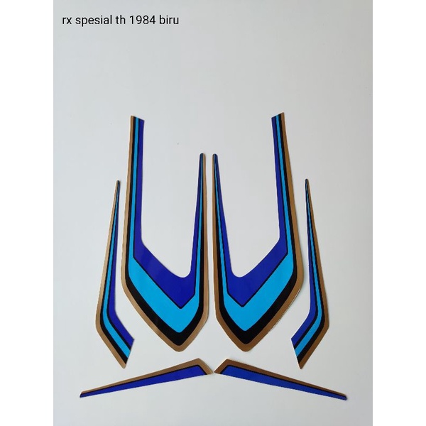 STRIPING ORI YAMAHA RX Spesial Th 1984/ warna biru