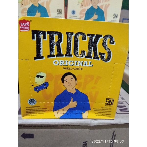 TRICKS keripik kentang ( 10x15gr )