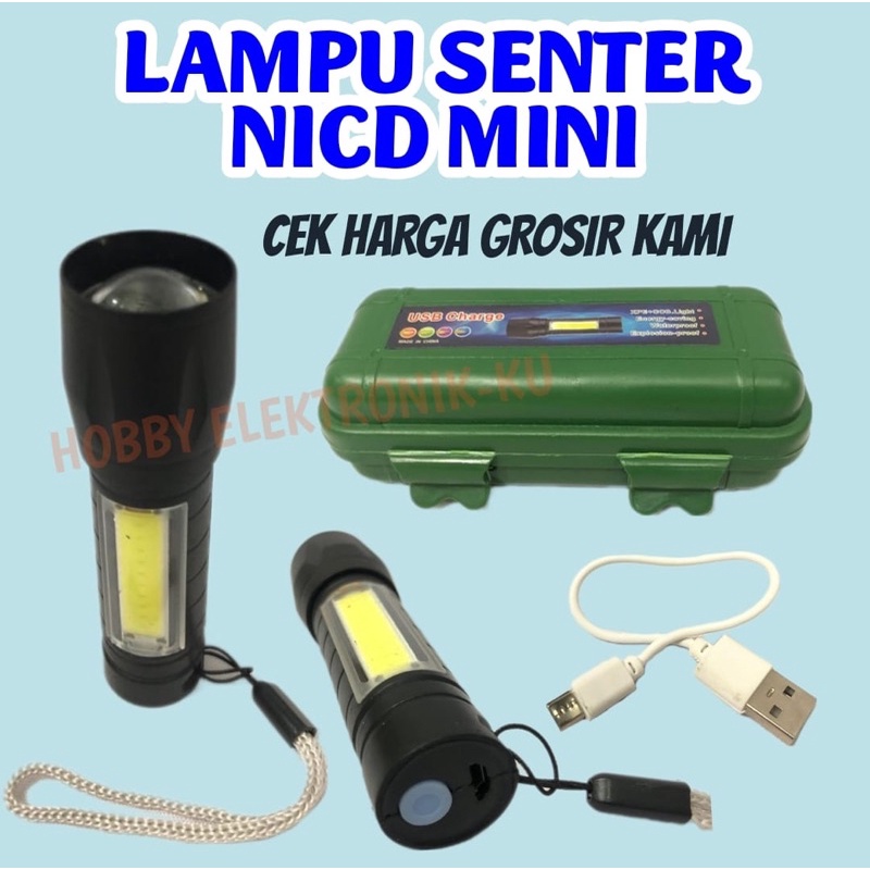 LAMPU SENTER NICD MINI