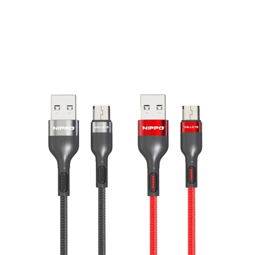 Hippo Valley 6 Kabel data USB Type C 100cm Quick Fast Charging