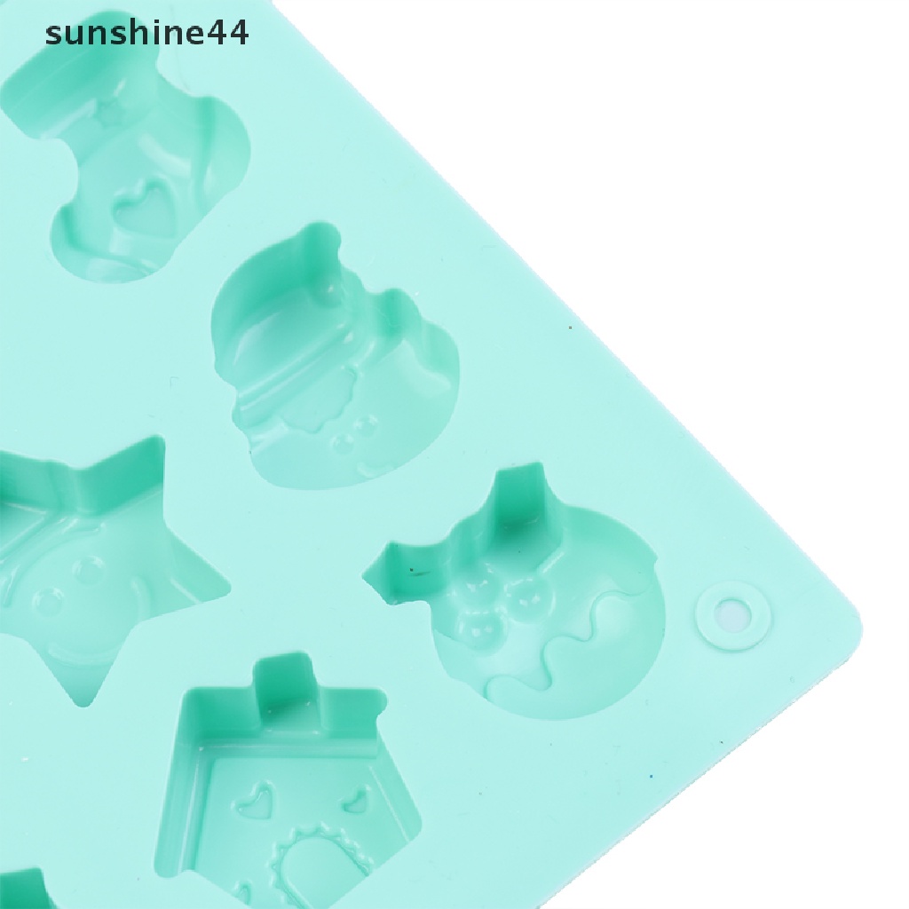 Sunshine 1Pc Cetakan Kue Diy 25 Lubang Bahan Silikon Anti Lengket