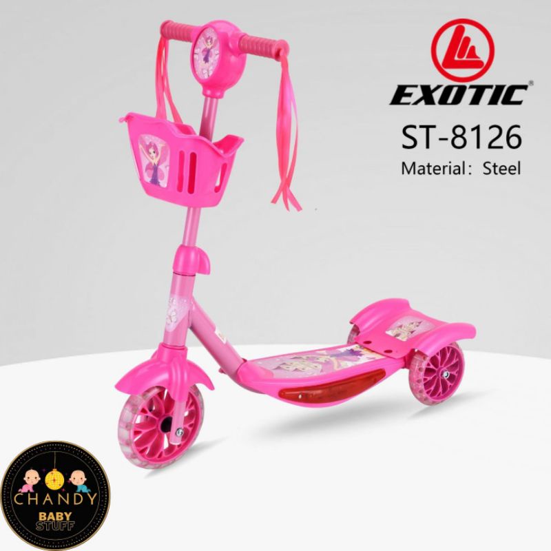 SCOOTER ANAK OTOPED ADA LAMPU DAN MUSIK EXOTIC ST 8126