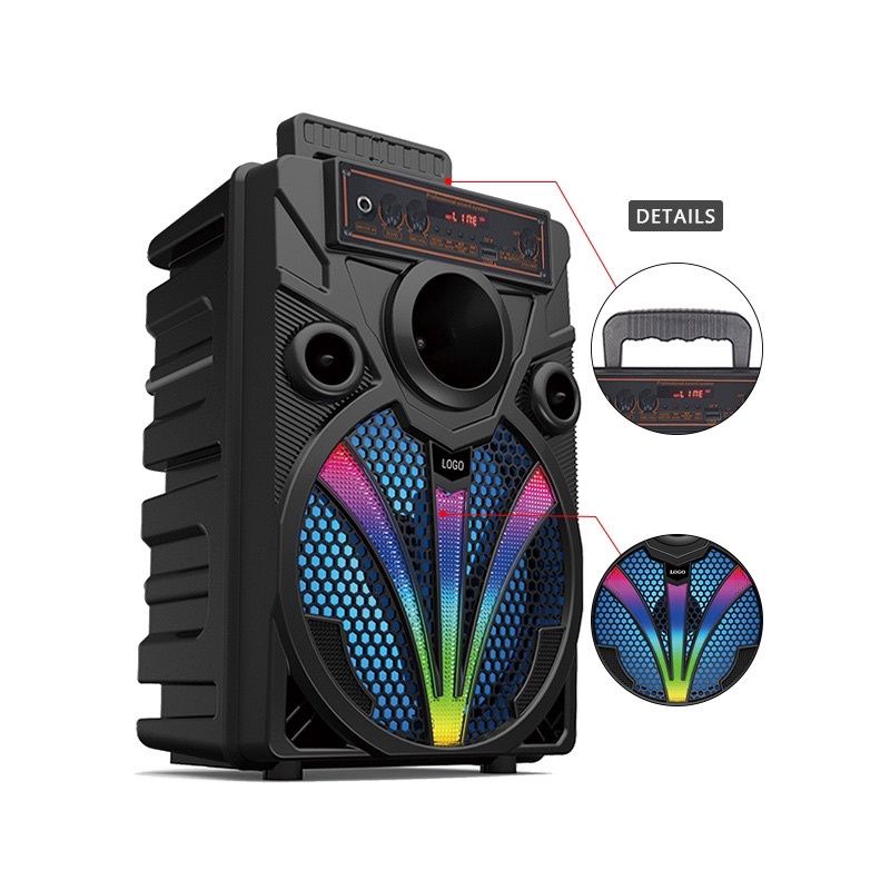 COD Speaker Wireless Bluetooth Portable 8,5 Inch 7806 Extra Bass Speaker Salon Aktif 8.5 Inch Bonus Free Mic Microphone Karaoke Kimiso Brain Power