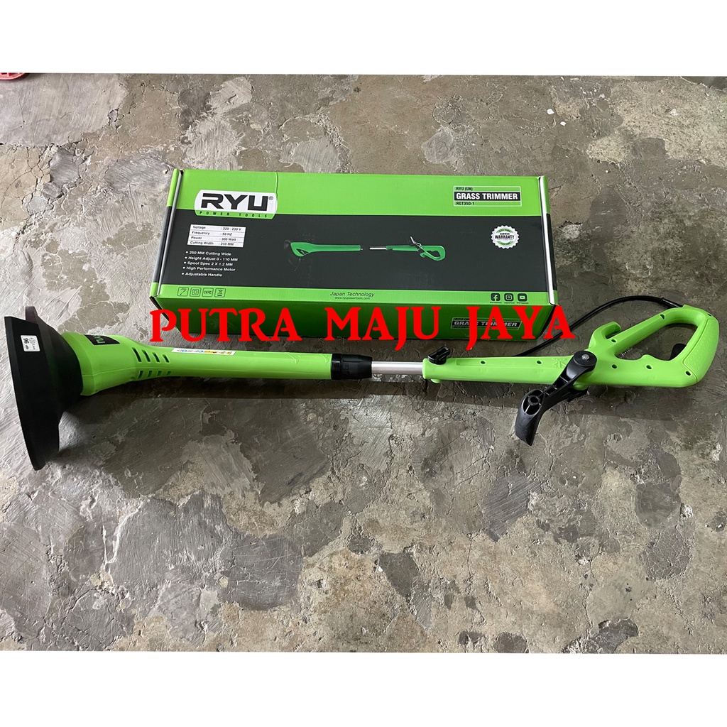 Mesin Potong Rumput Listrik / Pemotong Rumput / Ryu Tekiro RGT 350