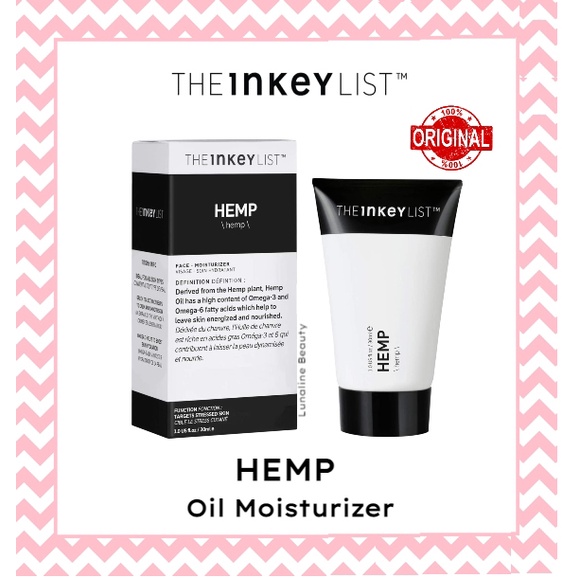 The Inkey List HEMP oil Moisturizer Murah