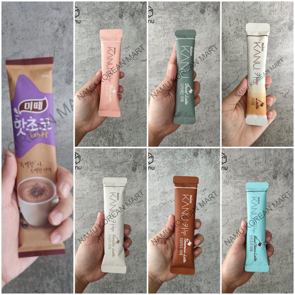 

Maxim Kanu Latte Sticks 1 PCS / Korean Coffee Latte / Minuman Kopi Korea
