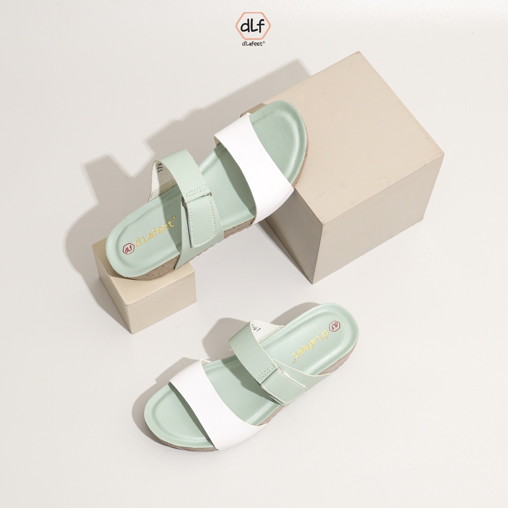 d'Lafeet Sandal Wanita - Bianca Mint