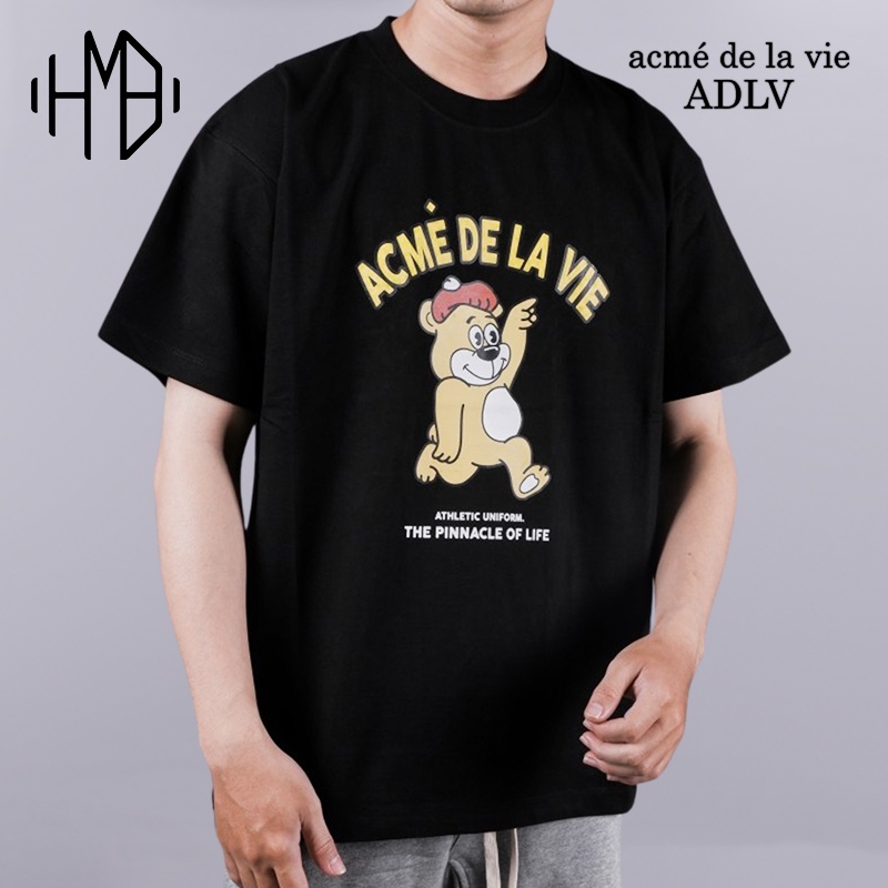 ADLV Acme De La Vie Cartoon Bear Tee Black