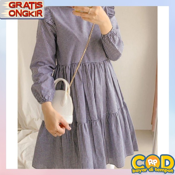 Baju Atasan Wanita Tunik Bsju Kondangan Pesta Long Tunik Cewek Korean Style Tunic Perempuan Dewasa B