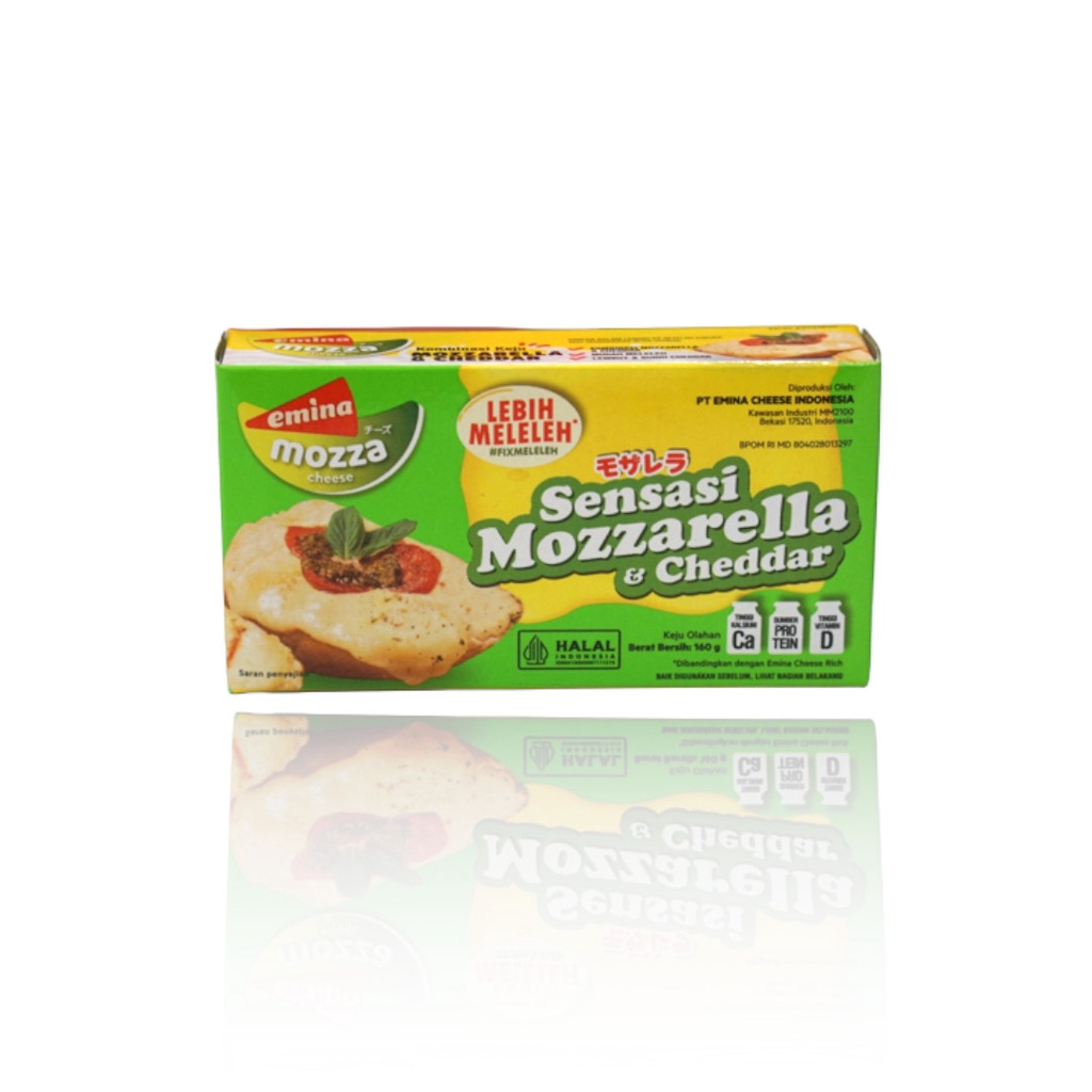 Emina Mozza Cheese Mozzarella &amp; Cheddar 165G