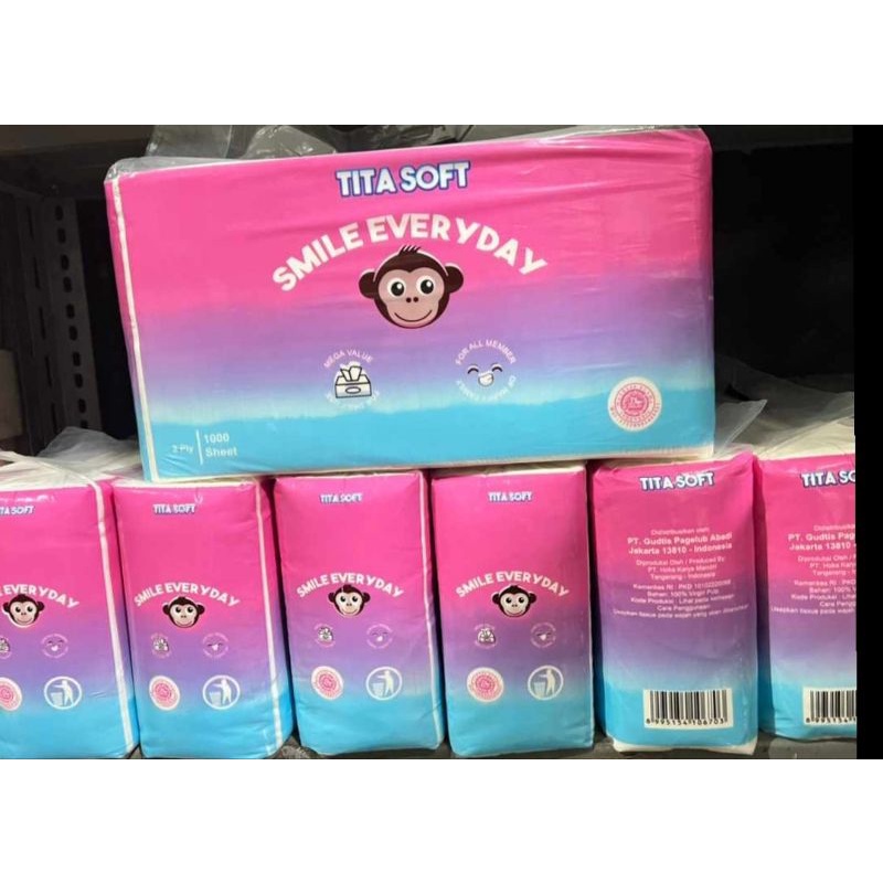 Ready Tissue Tita Soft dan tulip 1 kg