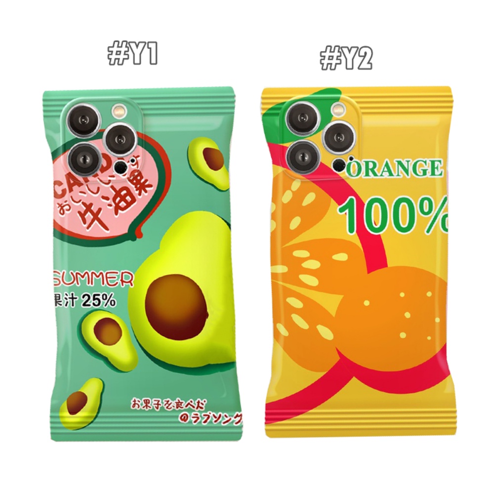 Soft Case Bentuk Buah Alpukat Jeruk Untuk OPPO A57 2022 A77S A16 A16K A55 A95 A96 A76 A12 A1K A5s A15 A54 A7 A53 A3s A31 A92 F9 F11 Reno5