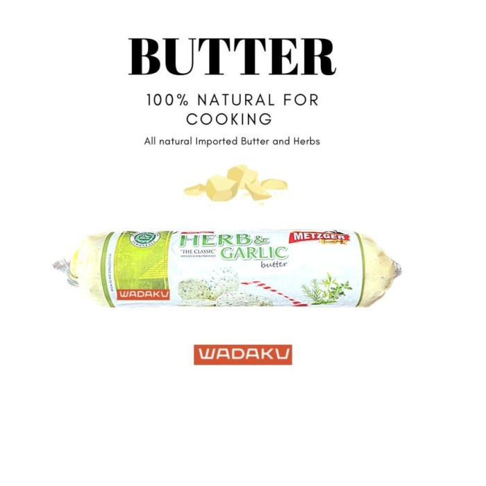 

PREMIUM HERB & GARLIC BUTTER HALAL METZGER