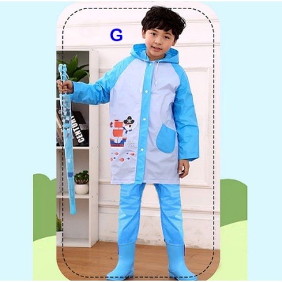 Jas Hujan Anak Premium / Rain Coat / Jas Hujan Anak Tebal Murah