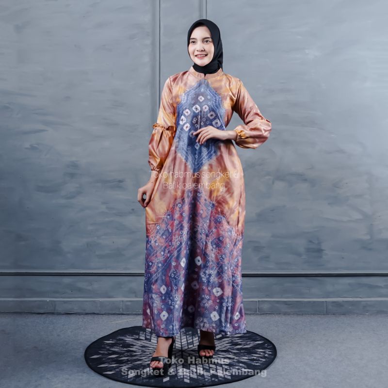 GAMIS JUMPUTAN PALEMBANG HANDMADE SUTRA SILK