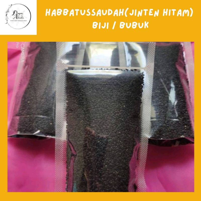 

PROMO Biji dan bubuk Habbatussaudah biji jinten hitam 100gram Nigella sativa