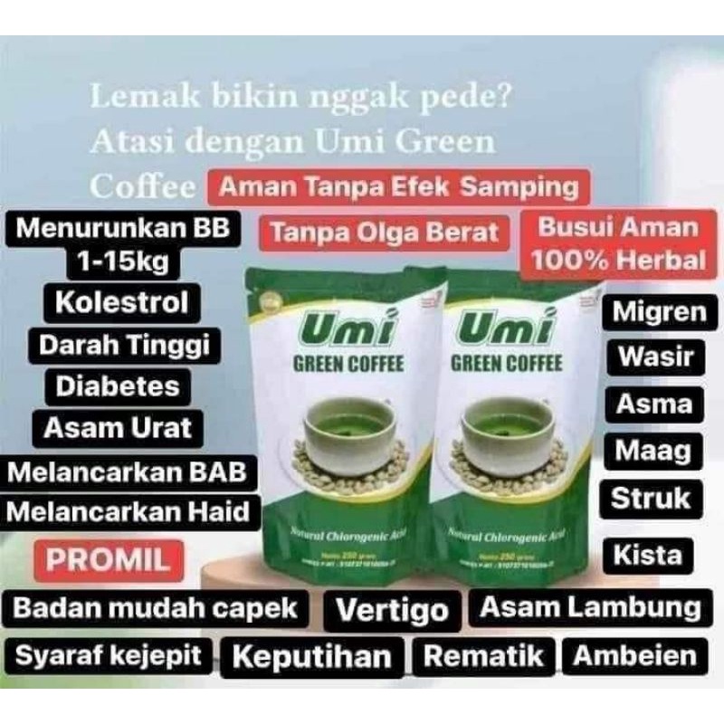 

umi green coffee