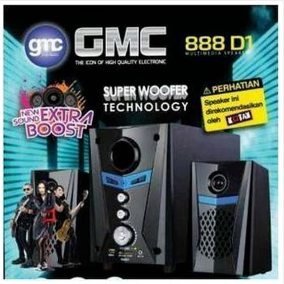 Speaker Multimedia Gmc 888D1 Bt Usb Bluetooth