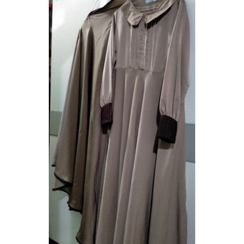 set gamis rh Pl babyswan moca  (set PL)