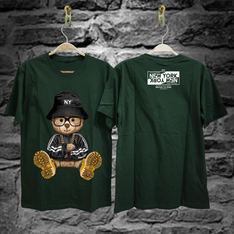 MakeGrosir - TSHIRT / KAOS OVERSIZE BEAR NY