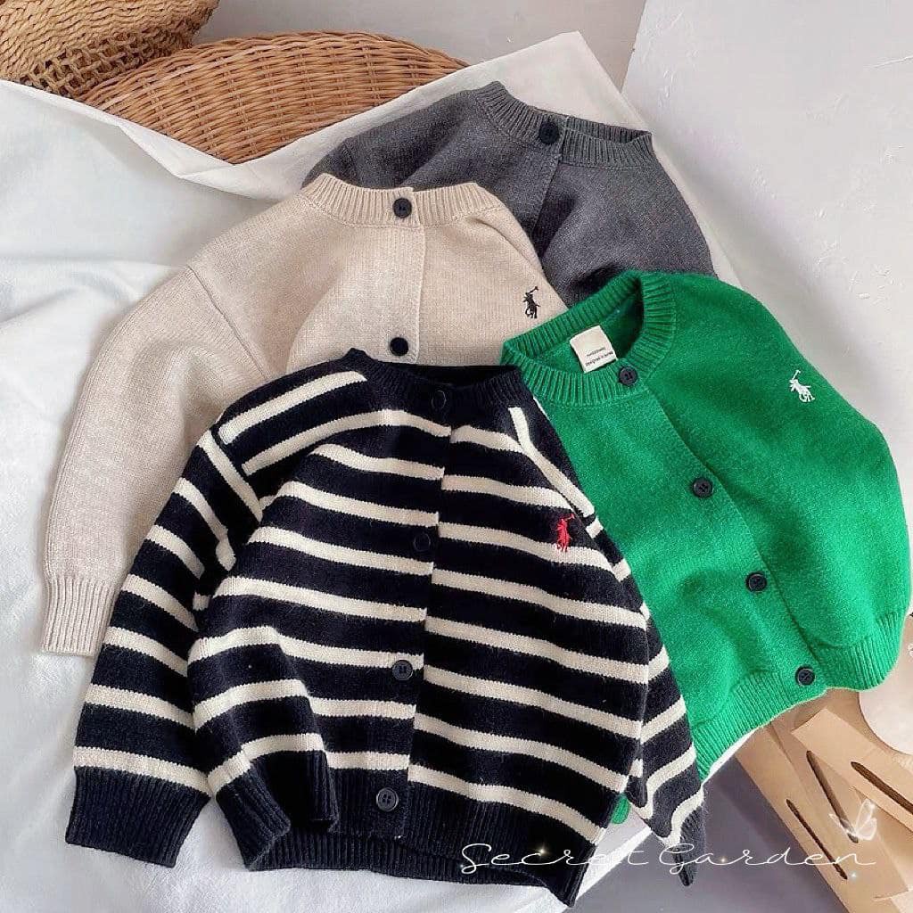 [JEWELS KIDS] RALPH KNIT CARDIGAN /CARDIGAN ANAK PREMIUM IMPORT/ CARDIGAN RAJUT ANAK KOREA IMPORT/ C