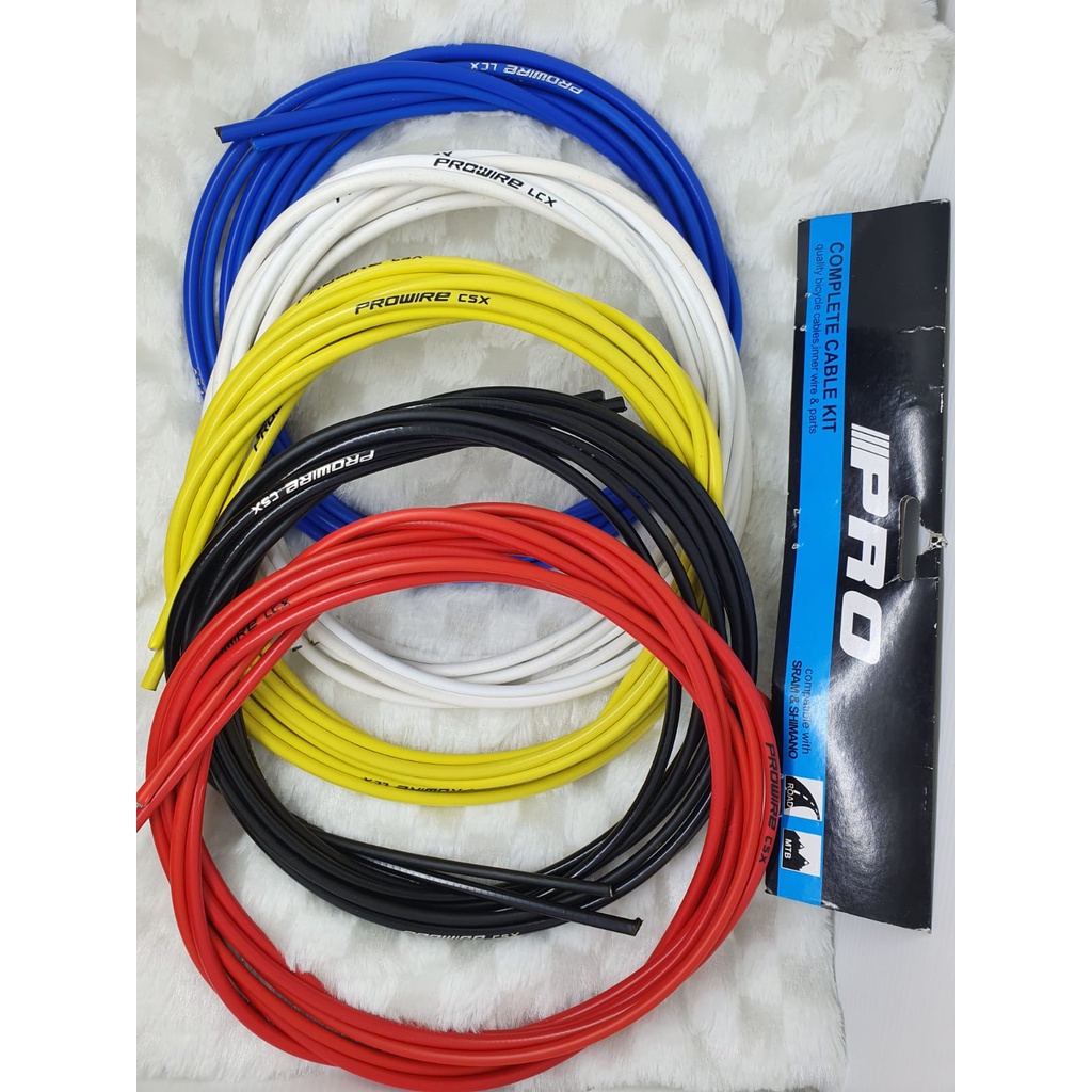 KABEL PROWIRE LCX SET SHIFTER BRAKE COMPLETE CABLE KIT SEPEDA NOT JAGWIRE
