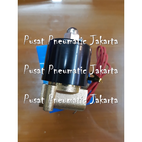 Solenoid Valve 2Way 2W-025-08 Solenoid 2/2Way 1/4" 2W025-08 Solenoid Valve UD-08 UD08 1/4"