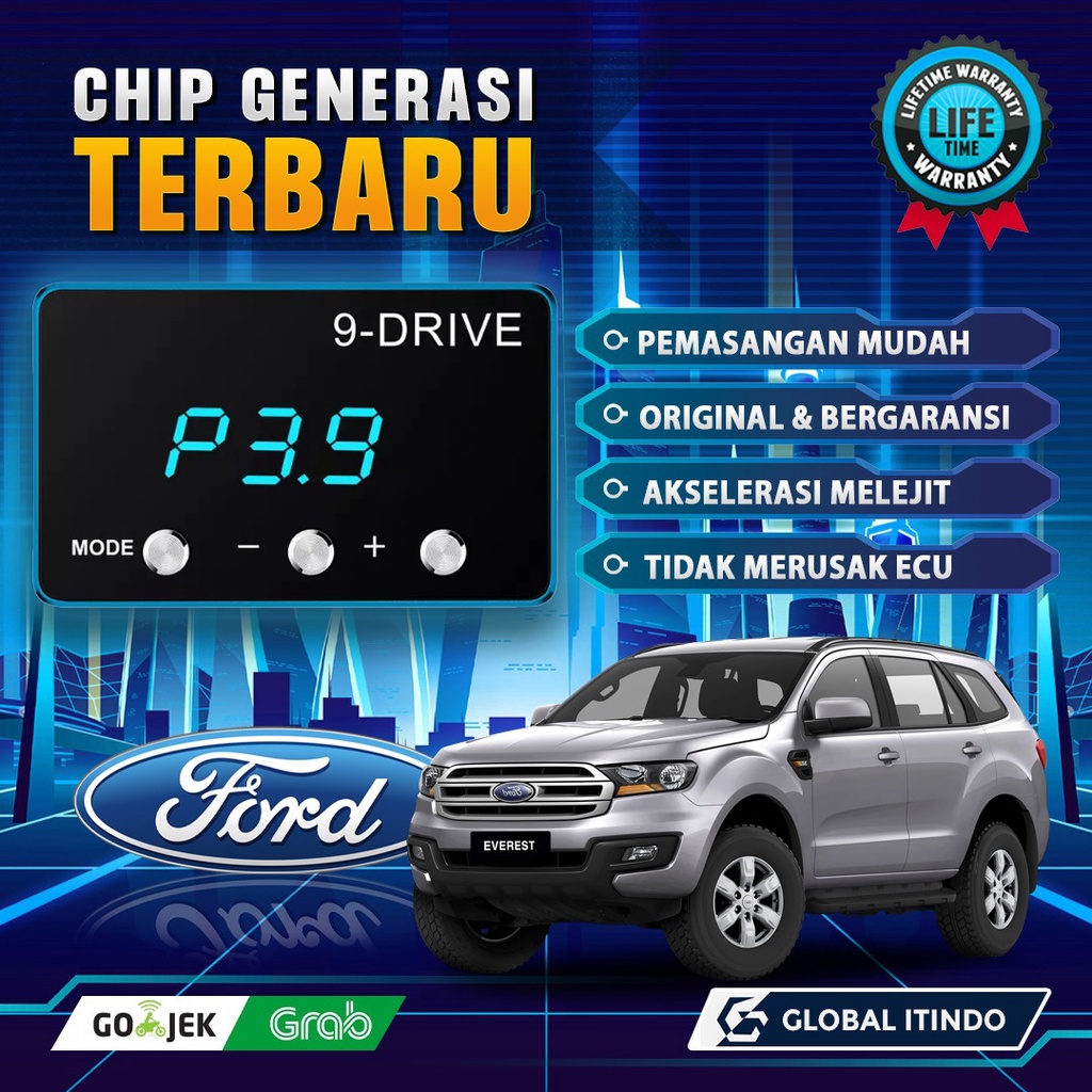 [ORIGINAL] 9 Drive Ford Everest Titanium Piggyback Throttle Controller ECU Remap - Lifetime Warranty