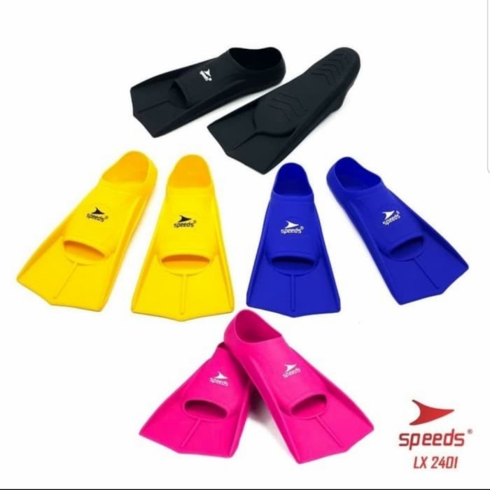 Diving Fin Kaki Katak Snorkeling Pendek / Fin Renang Diving Speeds