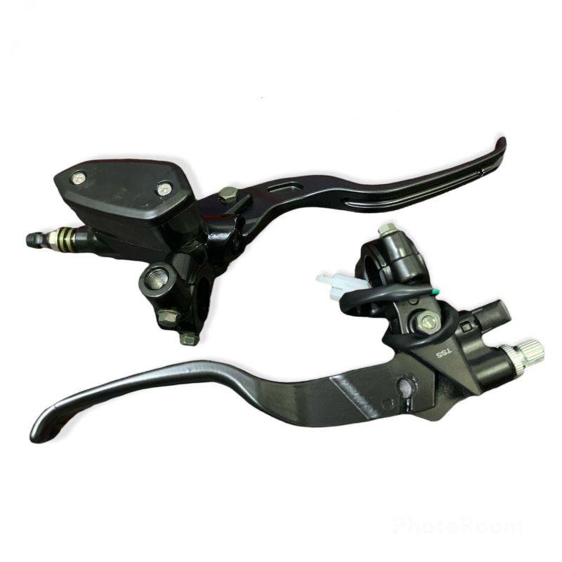 Master Rem Oval Model Rcb Paket Handle Kopling Universal Semua Motor Vixion,R15,Cbr,Satria Fu,Sonic,Ninja,Megapro,Byson Dan Motor Matick Lain Nya-1 Set Kanan+Kiri