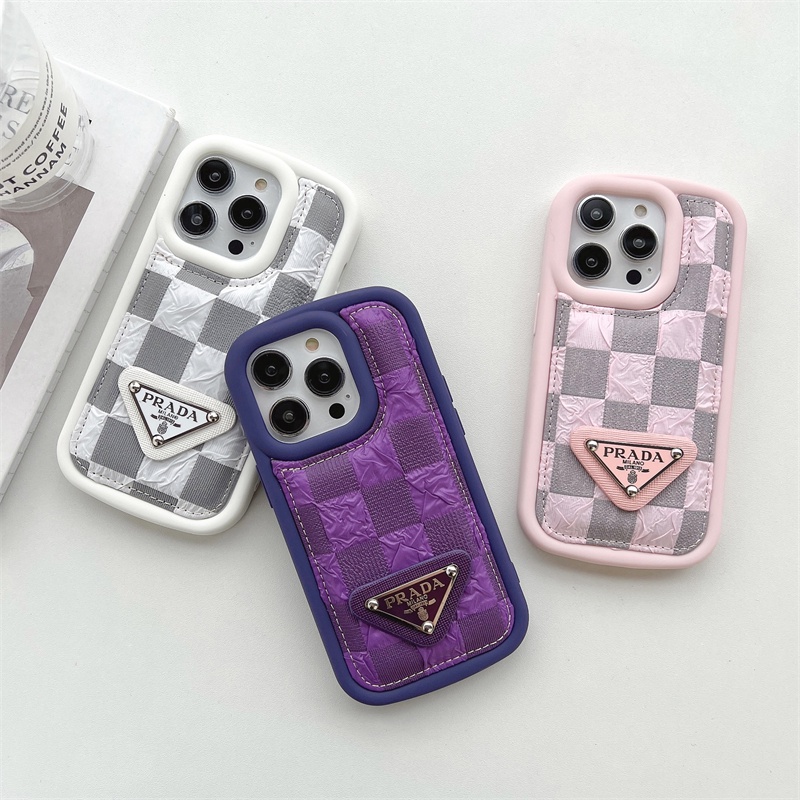 Casing Lingge Warna Ungu Dalam Untuk Iphone14 13 Pro Max Iphone11 12 Pro Max14 Plus IPhone All Inclusive Fashion