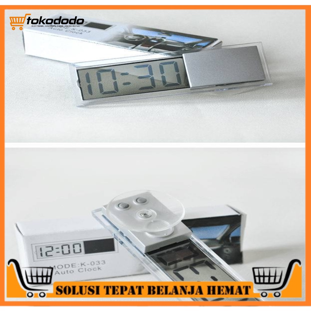 Jual JAM DIGITAL MOBIL TEMPEL DASHBOARD KENDARAAN Shopee Indonesia