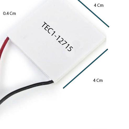 TEC1-12715 Peltier Thermoelectric TEC 12V 15A TEC1 12715 Pendingin