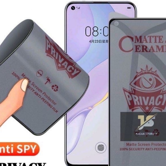 anti spy privacy matte ceramic anti gores vivo V25E V25 V23 V23E V21 V21E V20 V20 SE V19 V15 V11 V9 V7 V5 V11 pro V15 pro V17 pro S1 pro T1 pro Z1 pro Y01 Y12 Y12S Y16 Y15S Y20 Y20S Y21 Y22 Y22S Y35 y33T Y33S Y53S  anti minyak fullayar