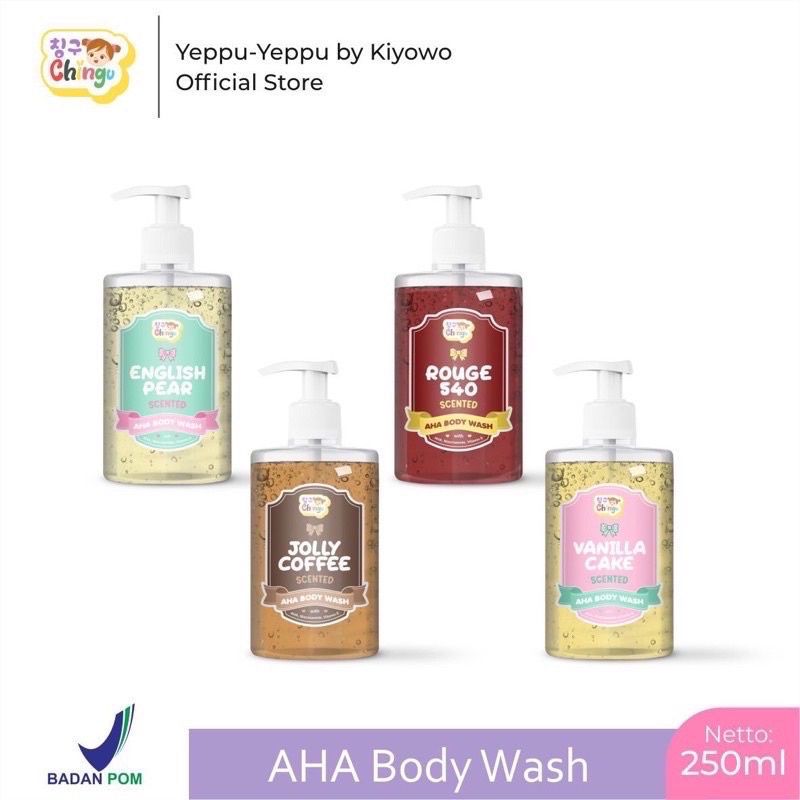 [READY] Body Wash Chingu By Kiyowo 250ml Botol Pump