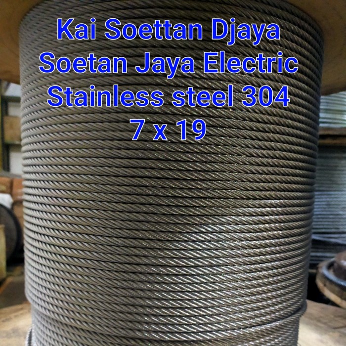 Jual Tali Kawat Sling Stainless Mm Seling Stainless Mm Stainless