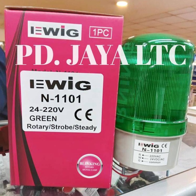 Ewig Warning Light - Lampu Rotary 4" LED N-1101