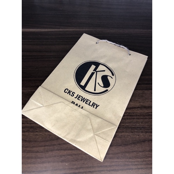 

PAPER BAG CKS JEWELRY