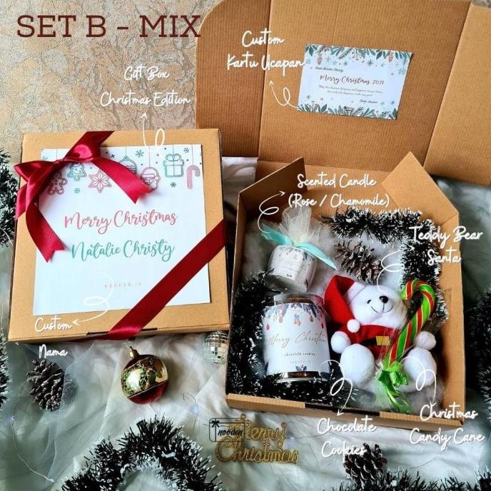 

HAMPERS TAHUN BARU NEW YEAR CHRISTMAS GIFT BOX 2021 HADIAH UNIK CUSTOM FDB85565DS