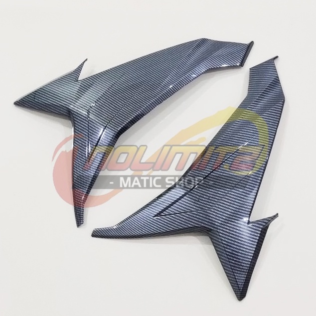 Cover Body Samping Depan NEMO Tutup Carbon Honda Vario 160