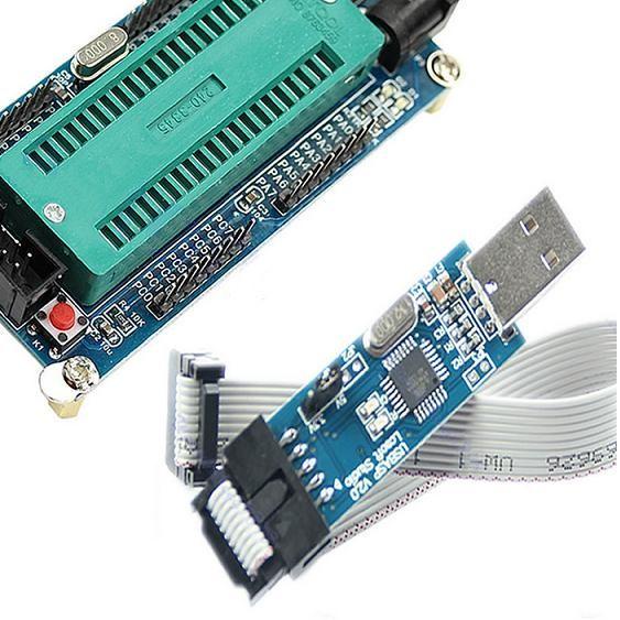 Programmer ATMEGA16 ATmega32 AVR Board + USB ISP USBasp For ATMEL