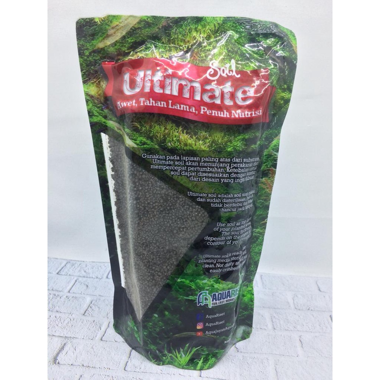 ULTIMATE SOIL 1 KG SOIL AQUASCAPE ULTIMATE SOIL MEDIA TANAM AQUASCAPE