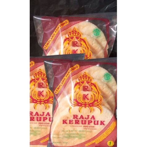 

kemplang bakar isi 4 plus sambal cap raja kerupuk