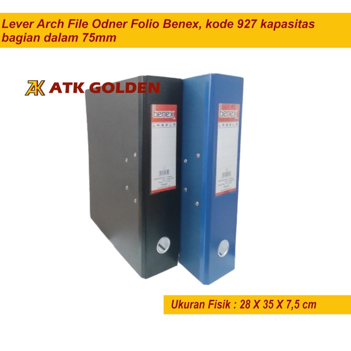 

Odner Folio Benex 927 Hitam Khusus Gojek/Grab
