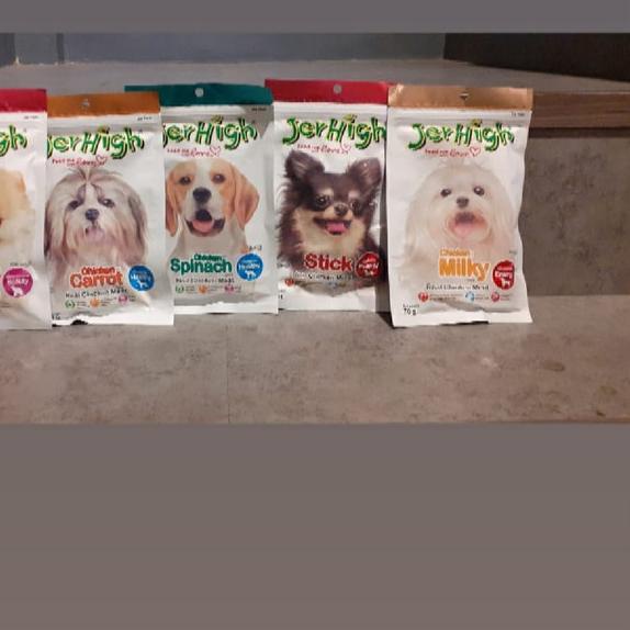snack anjing JERHIGH MIX 5 PACK