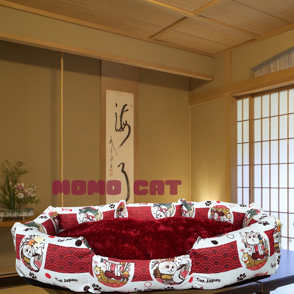 Tempat Tidur kucing/Anjing/Pets Bed ukuran besar MOTIF LUCU