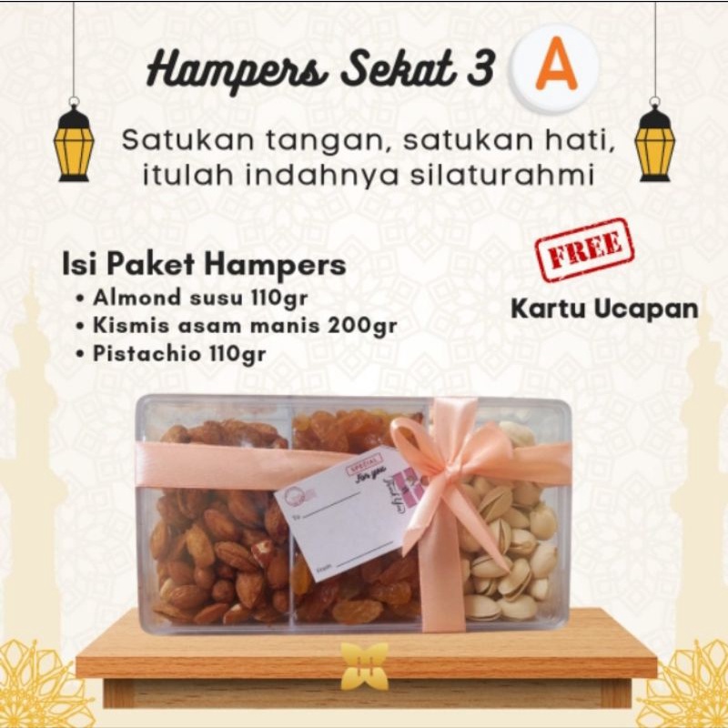 

Paket hampers bingkisan cemilan
