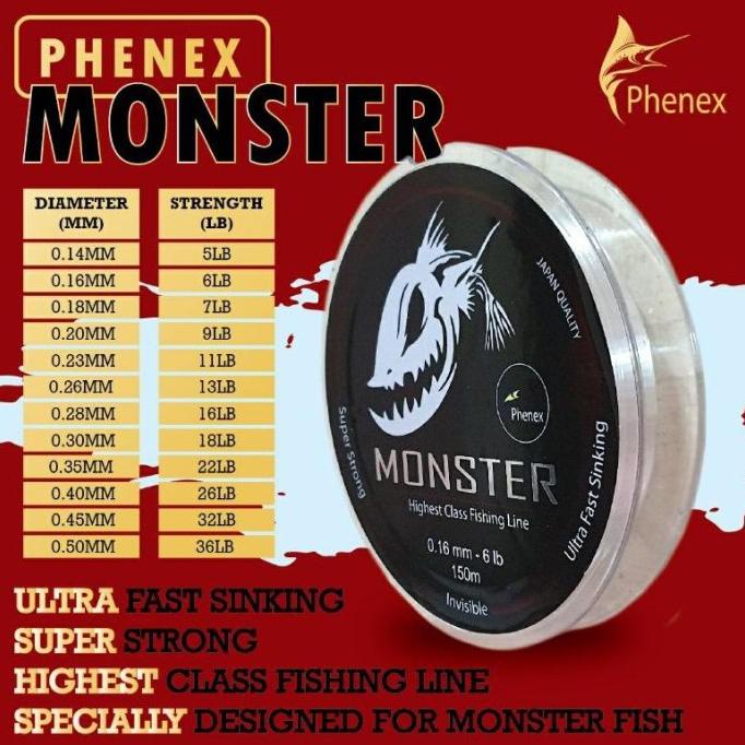 Senar Pancing Phenex Monster