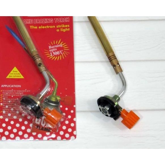 Gas Torch Dengan Kepala Gas Kuningan
