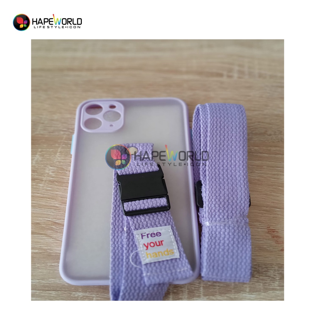 CASE WARNA + TALI IPHONE 11 PROMAX